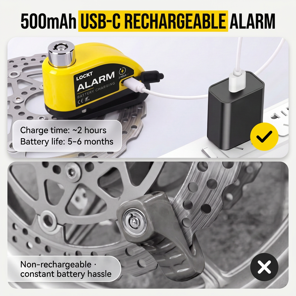 FITS ANY BIKE. LASTS FOR MONTHS.